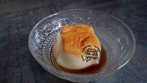 Crème caramel au thermomix 