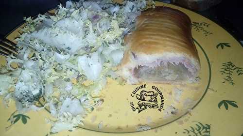 Feuilleté d'endives au jambon