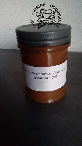 CONFITURE POMMES / PAIN D'EPICES