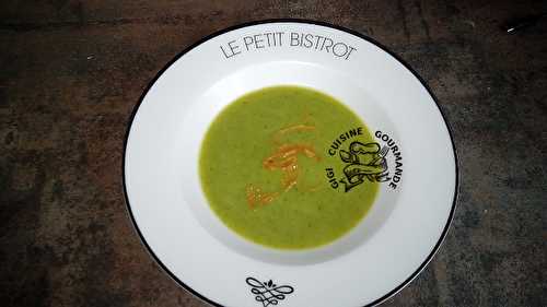 VELOUTE DE COURGETTES ET ORANGES BIO 