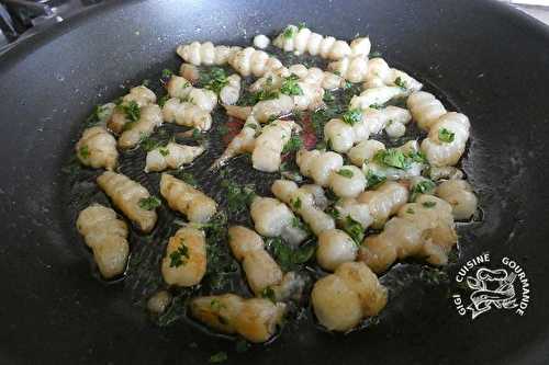 Crosnes aux herbes