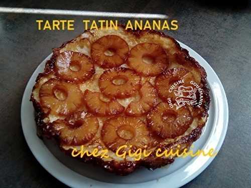 Ma tarte tatin à l'ananas