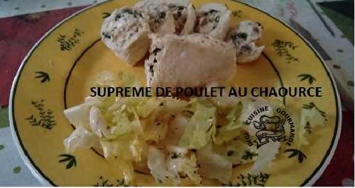 Suprêmes de poulet au Chaource