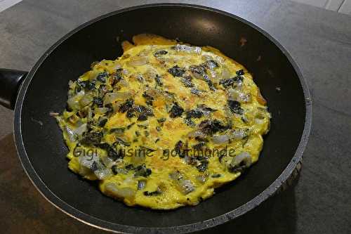 Omelette aux blettes 