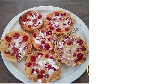 Tartelettes aux cerises bigarreaux