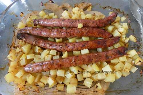 Chipo aux herbes et pommes de terre au four