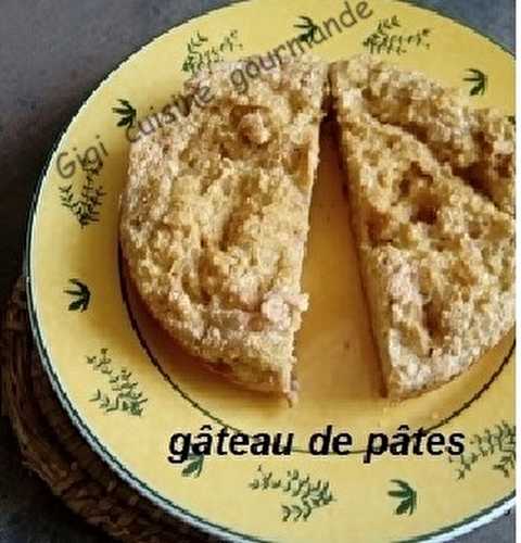 Gâteau de pâtes