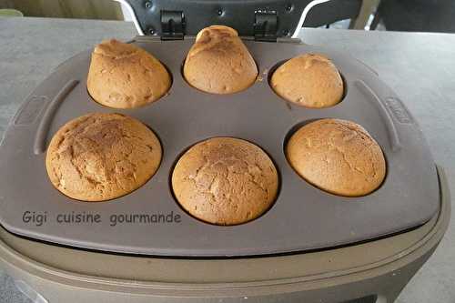 Muffins à la vergeoise 