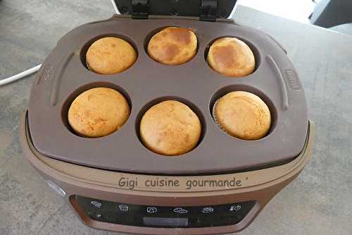 Muffins ricotta et fleur oranger