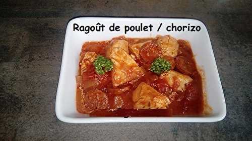 Ragoût de poulet au chorizo