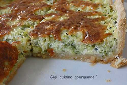 Quiche à la courgette râpée