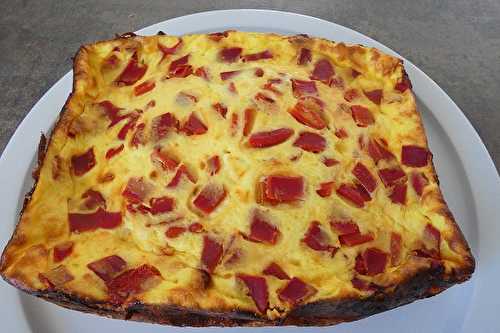 Quiche aux poivrons Piquillo