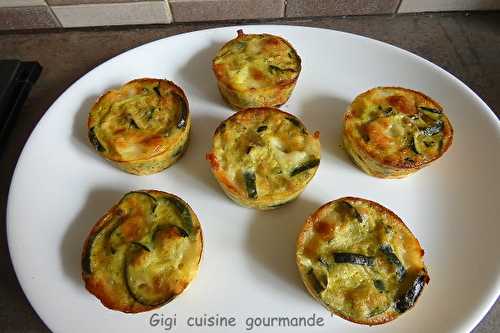 Bouchées de courgettes et mozza