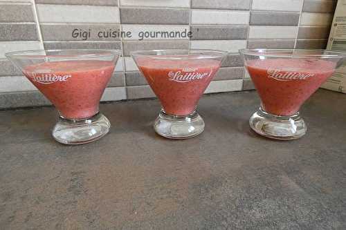 Mousse de fraises