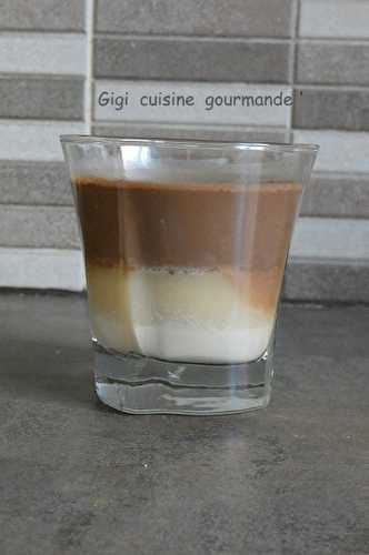 Panna cotta fleur de coco et chocolat au compact cook