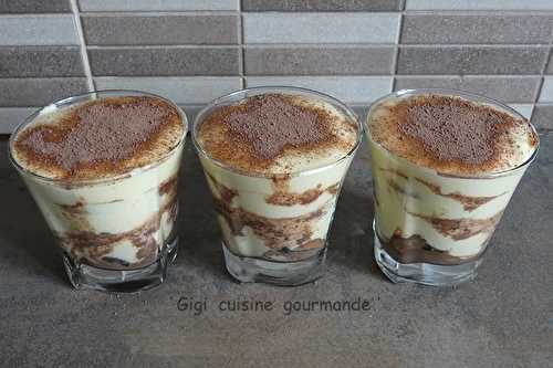 Tiramisu version chocolat 