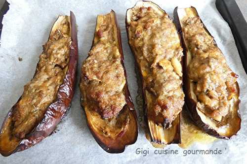 Aubergines farcies