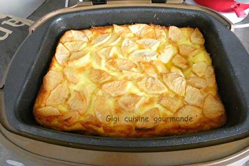 Clafouti aux pommes au cake factory