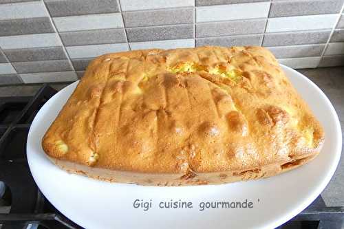 Gâteau aux pommes au CF