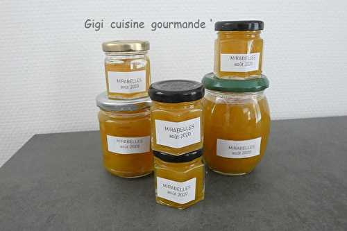 Confiture de mirabelles au compact cook pro