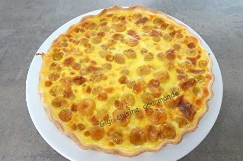 Tarte mirabelles façon Gigi