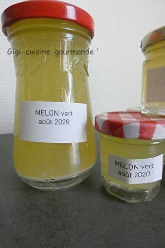 Confiture de melon vert au compact cook pro