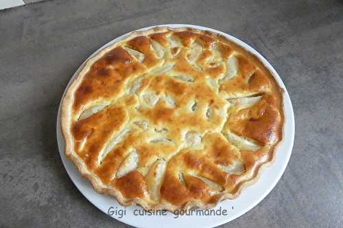 Tarte aux poires (sans sucre ajouté)