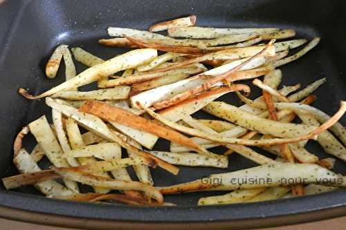 Frites de panais au cake factory