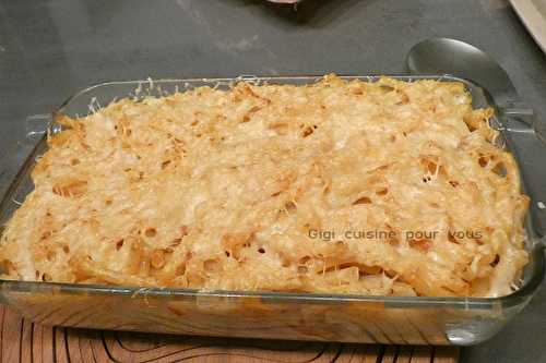 Macaronis à la viande (comme les lasagnes)