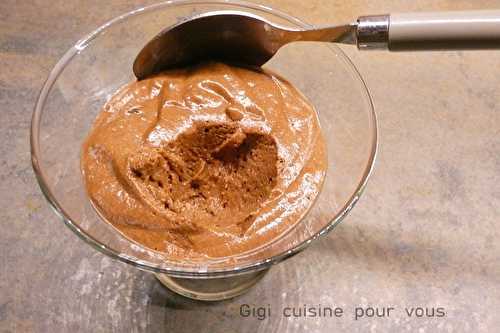 Mousse chocolat aux petits suisses 