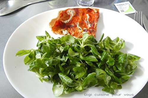 Tarte sauce tomate et camembert au cake factory