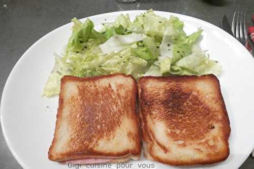 Croque Monsieur à la vache qui rit