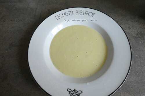 Velouté poireaux et topinambours avec le ccpro