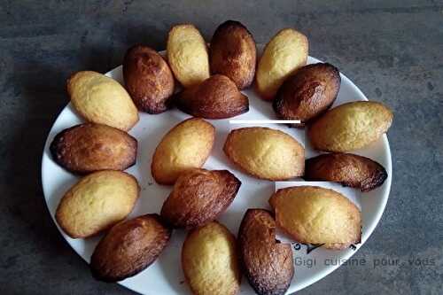 Madeleines au compact cook pro 