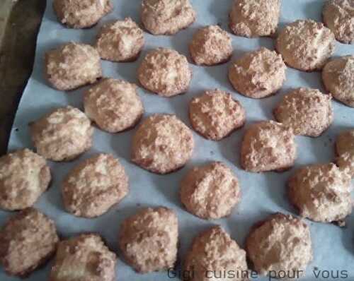 Mes rochers à la noix de coco