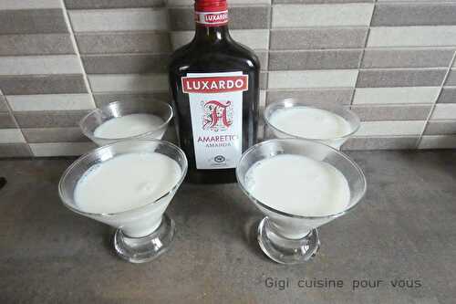 Panna cotta amaretto avec le compact cook pro