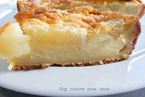 Clafouti aux poires avec le cake factory