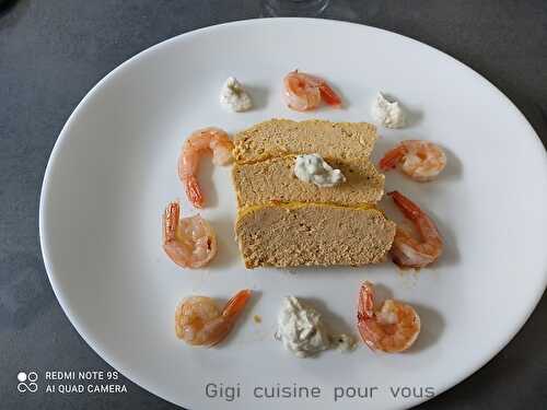 Terrine de saumon et curcuma au compact cook pro