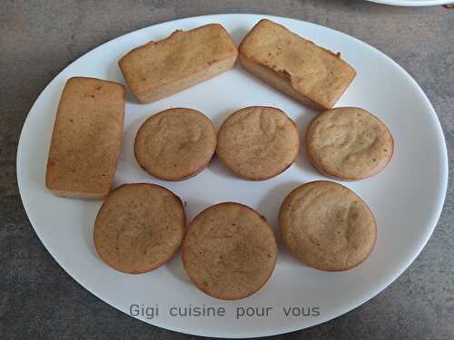 Mini banane bread aux spéculoos avec le cake factory