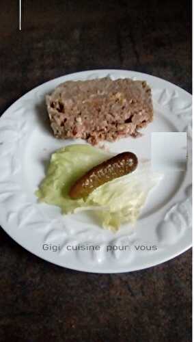 Terrine de boeuf et porc au cookéo