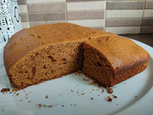 Gâteau aux carambars avec le cake factory