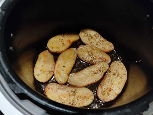Etouffée de pommes de terre au cookéo et l'extra crisp