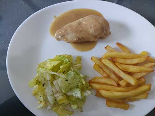 Blancs de poulet moutardés et miel au cookéo