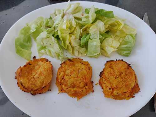 Croquettes de pommes de terre et carottes