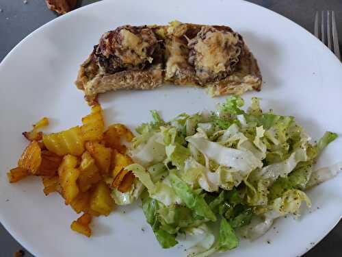 Boulettes de viande sur tartines gratinées