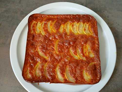 Gâteau aux pommes 