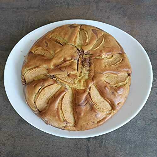 Gâteau marbré à la pomme combi ninja