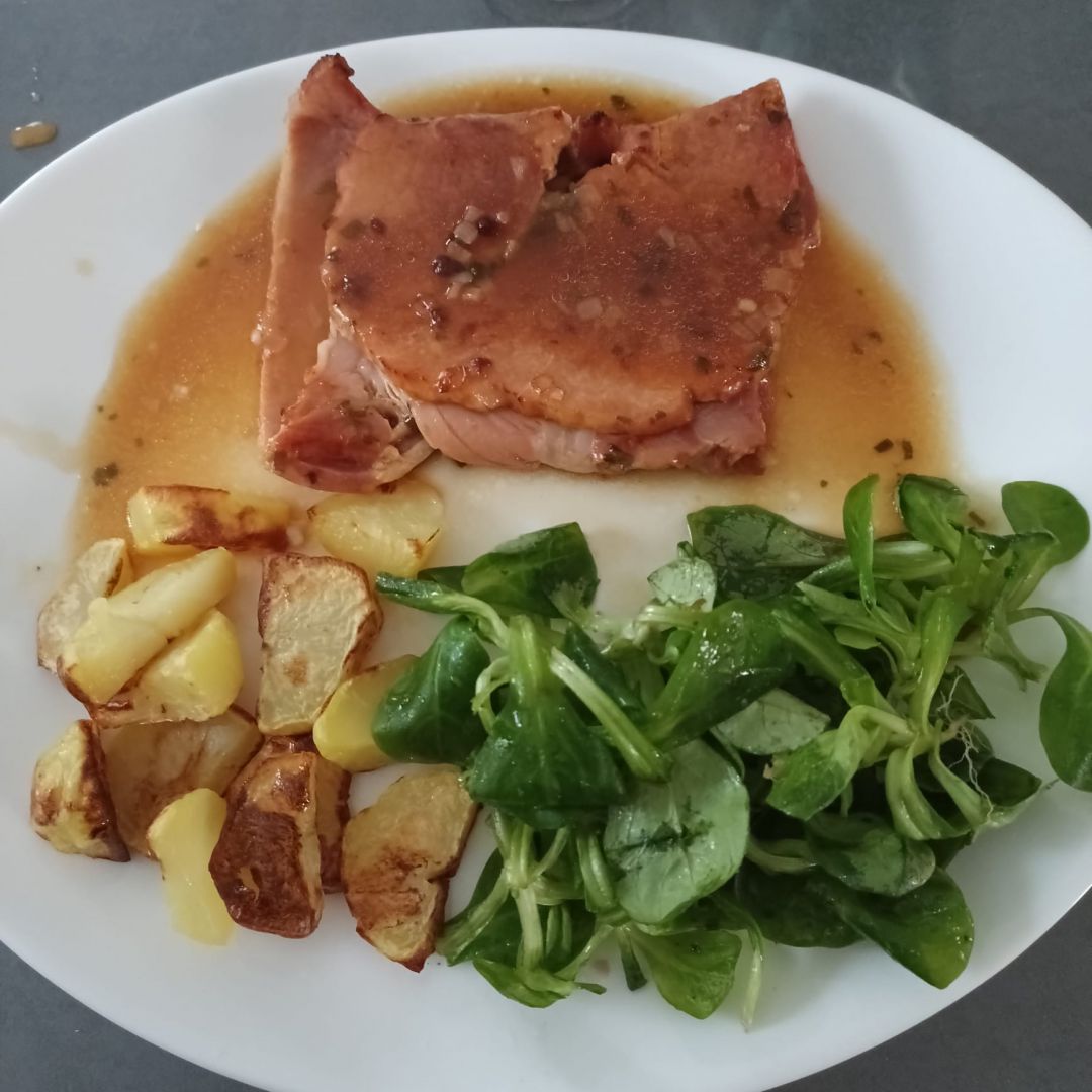Jambon blanc sauce madère au combi ninja