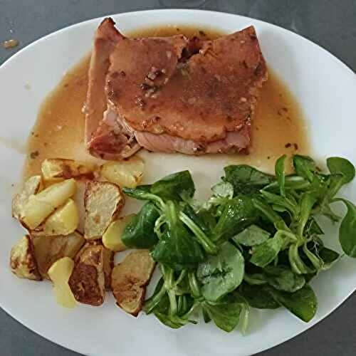 Jambon blanc sauce madère au combi ninja