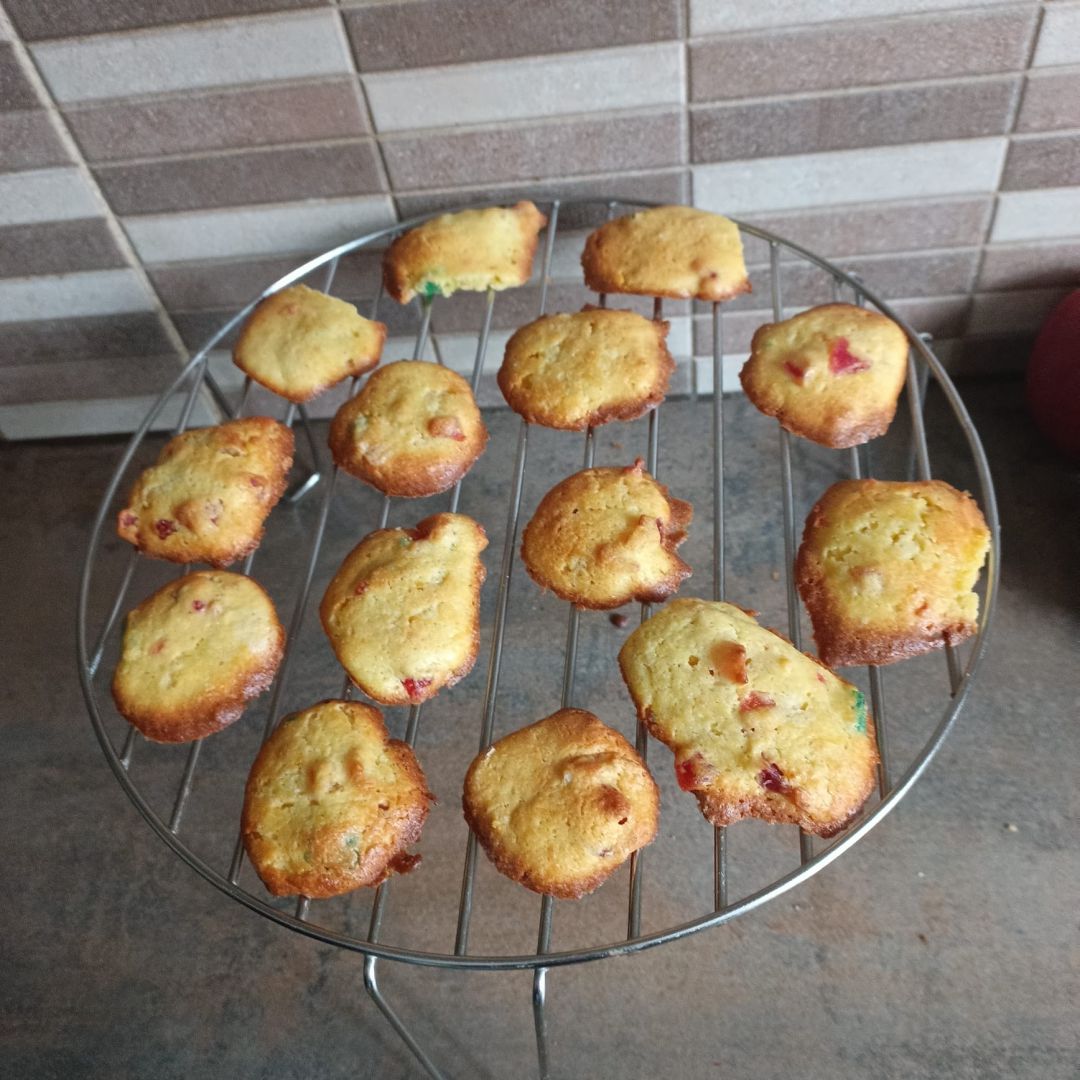 Palets aux fruits confits avec le combi ninja